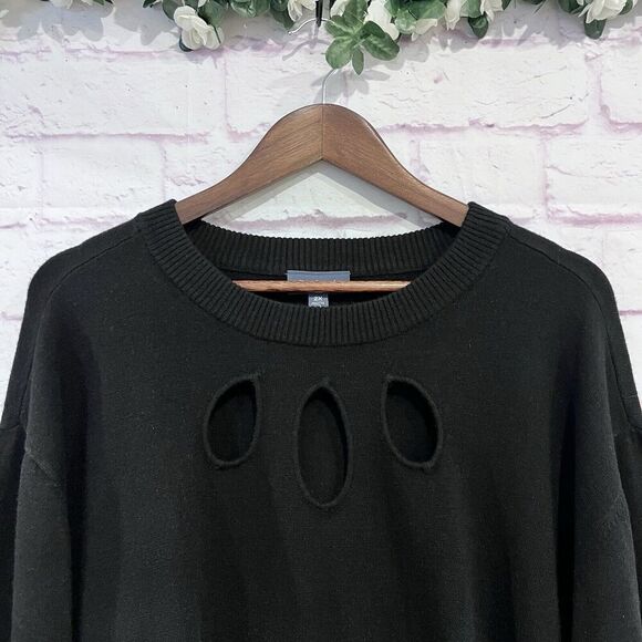 Modcloth Slice Of Life‎ Sweater Plus Size 2X Pullover Soft Stretchy Crew Neck - Picture 4 of 10